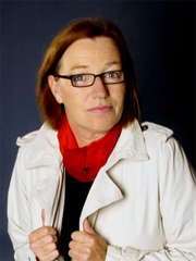 Profil Krimi Autor  Bild: Mechthild Borrmann - Profilbild Autorenbild Mechthild Borrmann